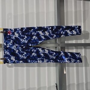 Nautica‎ Blue and White Workout Pants Size Medium